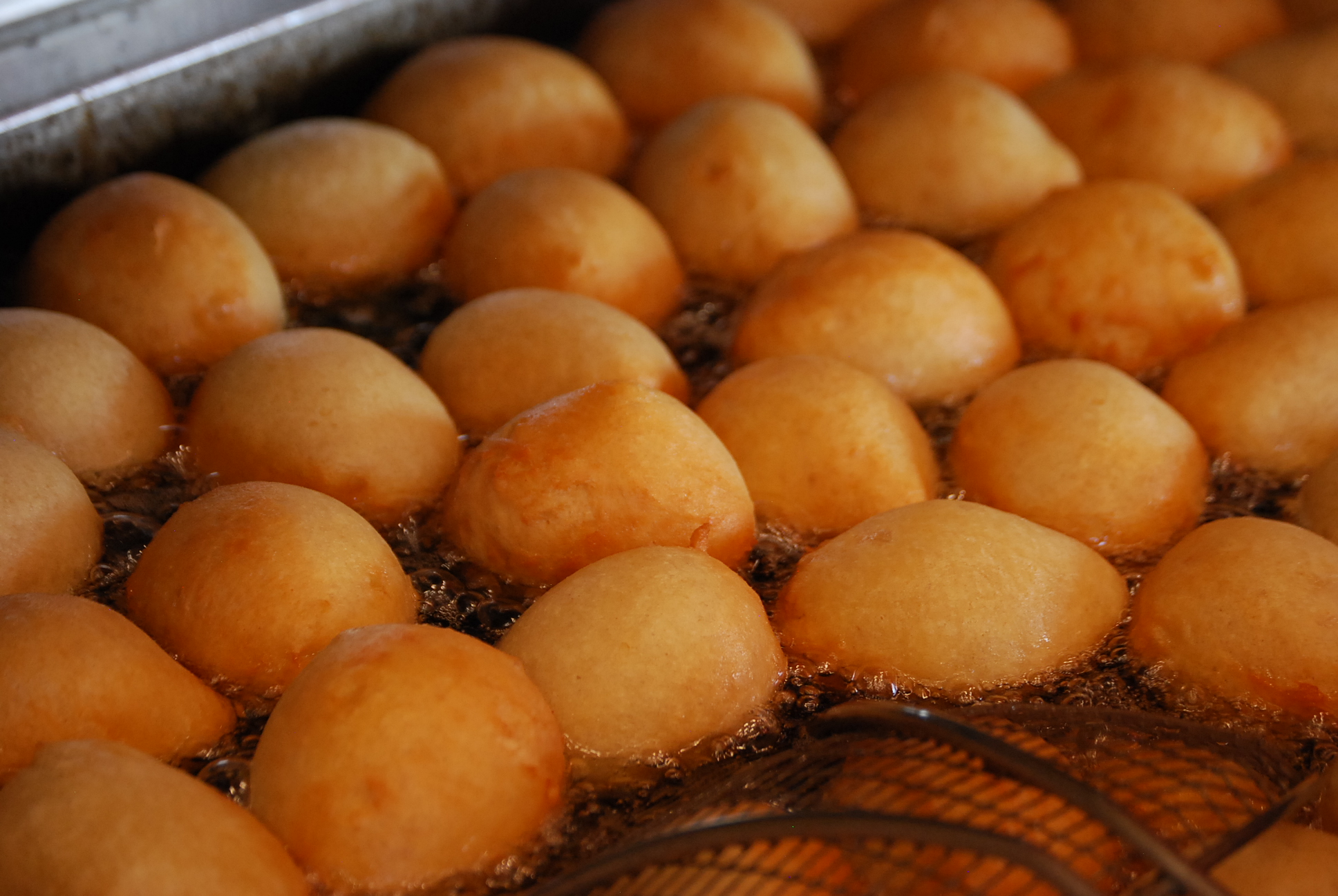 Oliebollen bakken